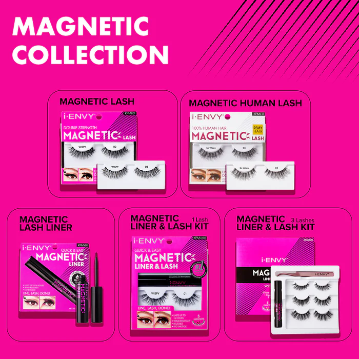 I-ENVY 100% Human Hair Strip Magnetic Lashes - Image 27