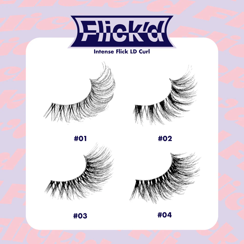 I-ENVY 3D Flick'd Strip Lashes - LD Curl - Image 26