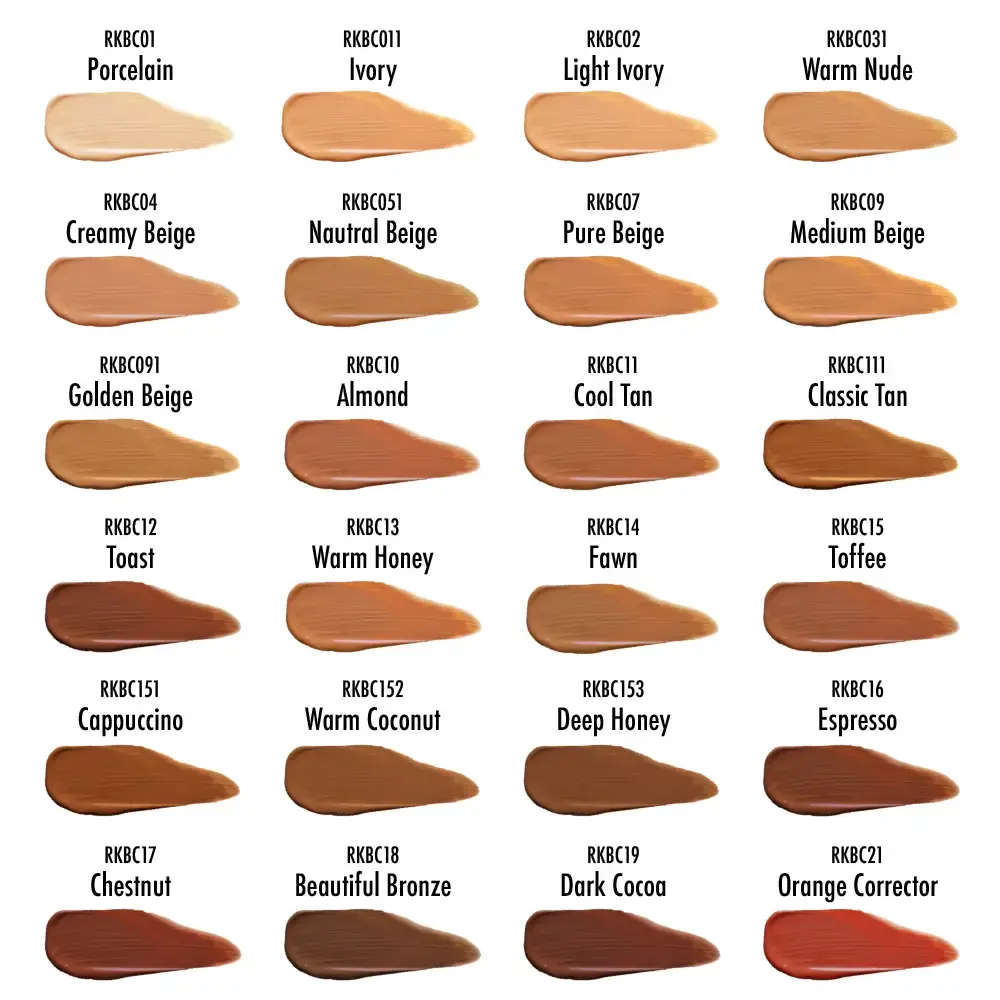 Ruby Kisses 4-In-1 Full Coverage Concealer with Brush Tip - Image 117