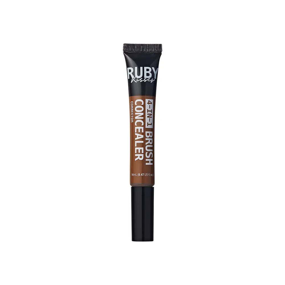 Ruby Kisses 4-In-1 Full Coverage Concealer with Brush Tip - Image 152