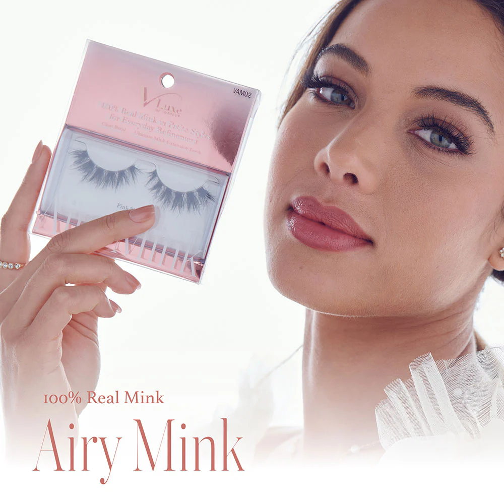 VLuxe By i•ENVY Airy Mink Strip Lashes - Image 16