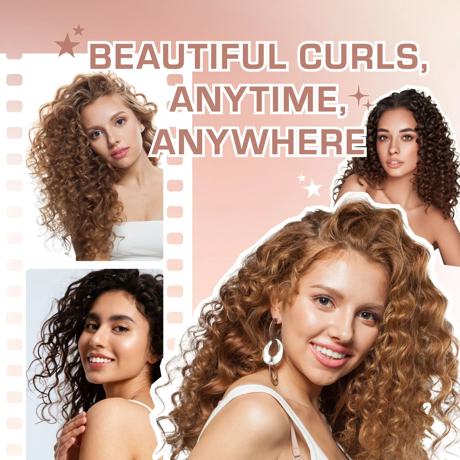RED by KISS Animal Print Heatless Curling Silky Satin Flexi Rods - Image 15