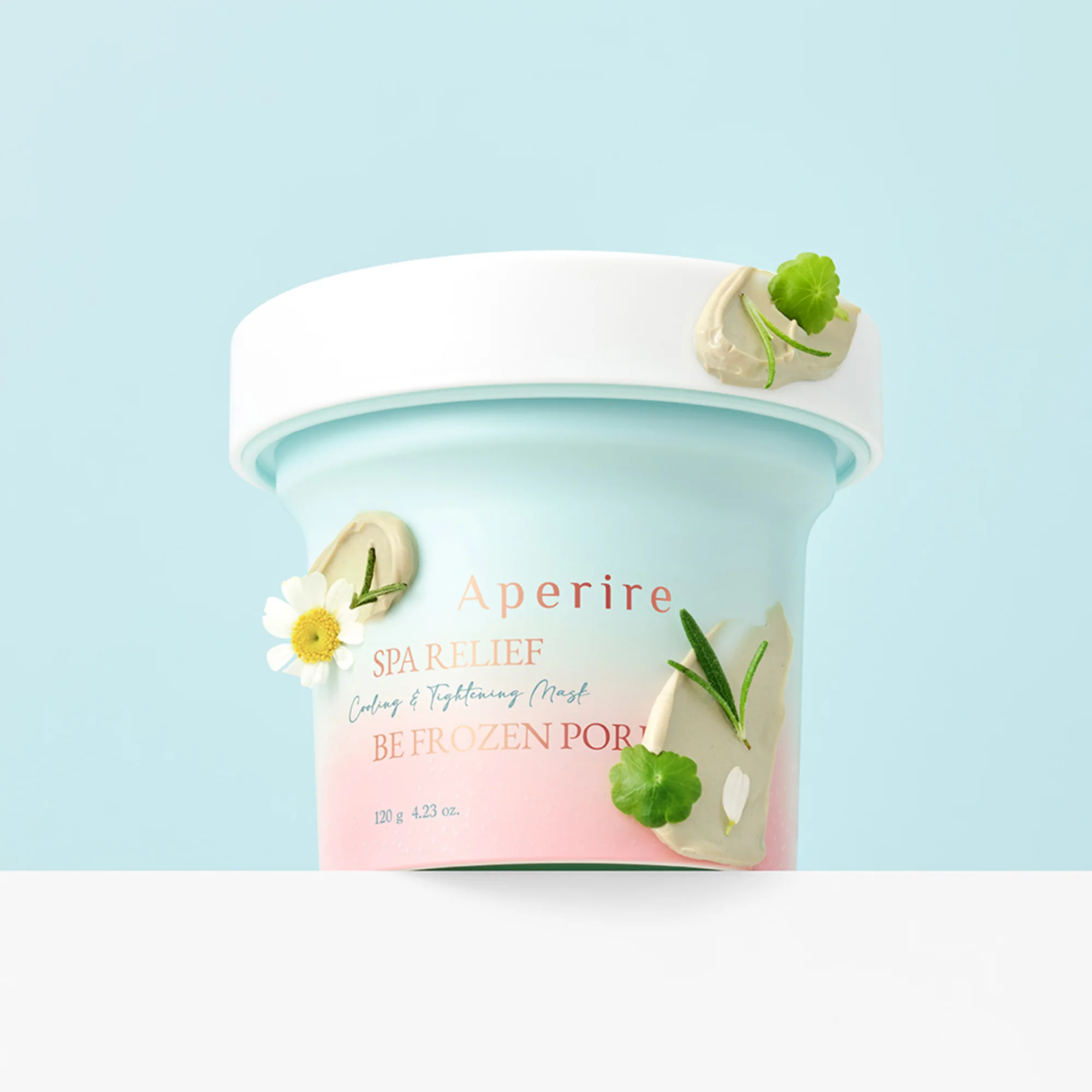 Aperire Be Frozen Pore Mask – Instant Cooling & Pore Tightening Glacial Clay Pack - Image 35