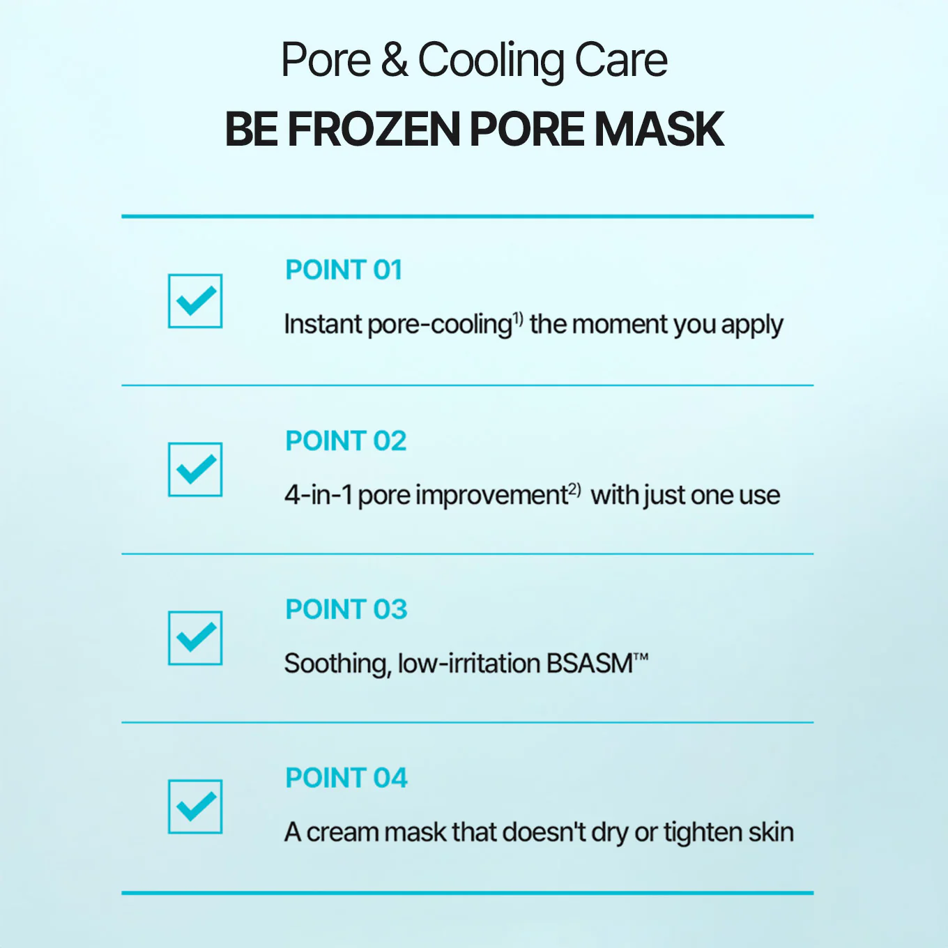 Aperire Be Frozen Pore Mask – Instant Cooling & Pore Tightening Glacial Clay Pack - Image 6
