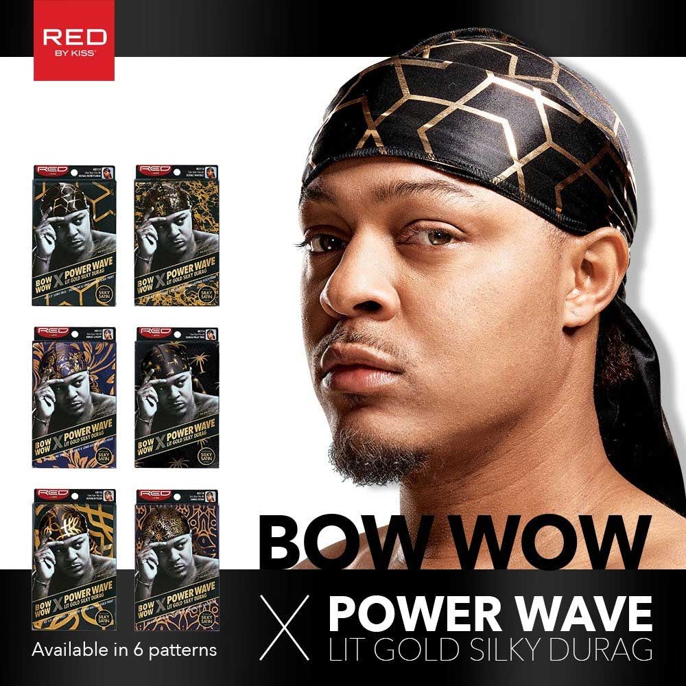 RED by KISS BOW WOW X Power Wave LIT Silky Durag - Image 27