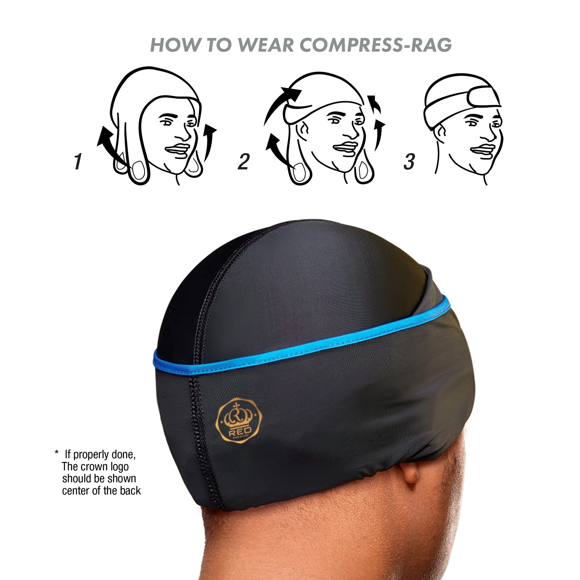 RED by KISS BOW WOW X Power Wave Spandex Hook and Loop Fastener Compress Rag - Image 19