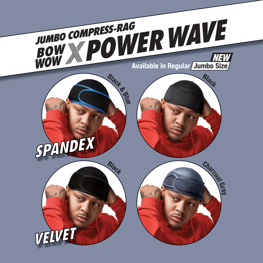 RED by KISS BOW WOW X Power Wave Velvet Hook and Loop Fastener Compression Rag - Image 21