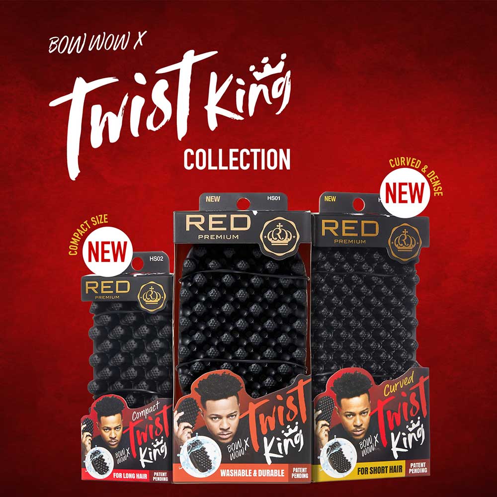 RED by KISS BOW WOW X Twist King Premium Luxury Twist Styler Brush - Image 22