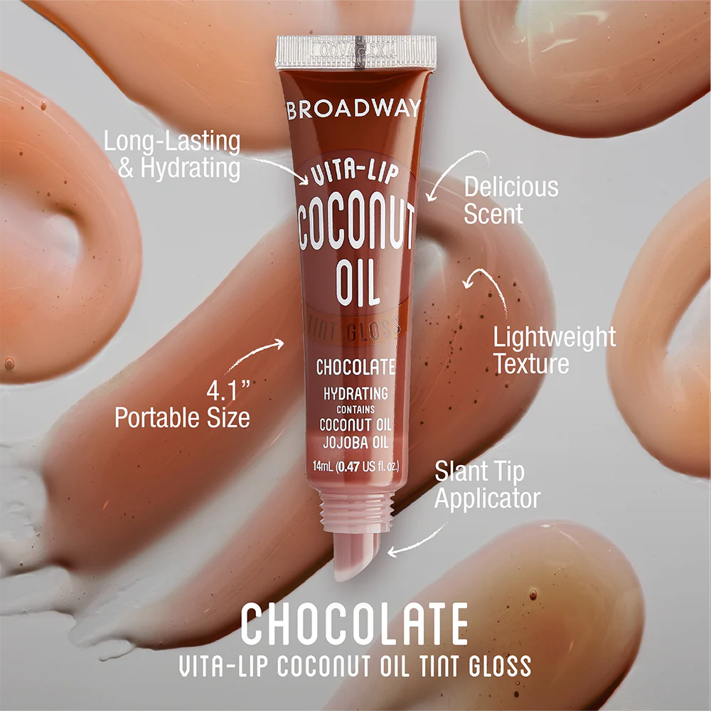 Ruby Kisses Broadway Lip Gloss Moisturizing, Soothing & Super Shiny Tinted Vita Lip - Image 16