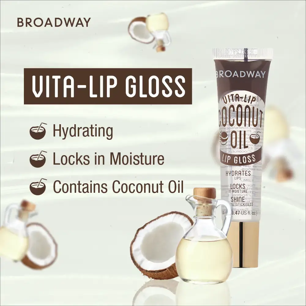 Ruby Kisses Broadway Vita-Lip Moisturizing, Soothing & Super Shiny Clear Lip Gloss - Image 31