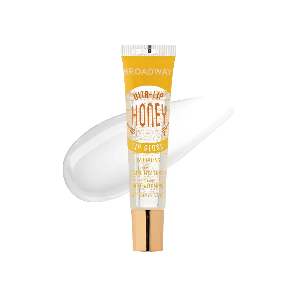 Ruby Kisses Broadway Vita-Lip Moisturizing, Soothing & Super Shiny Clear Lip Gloss - Image 7