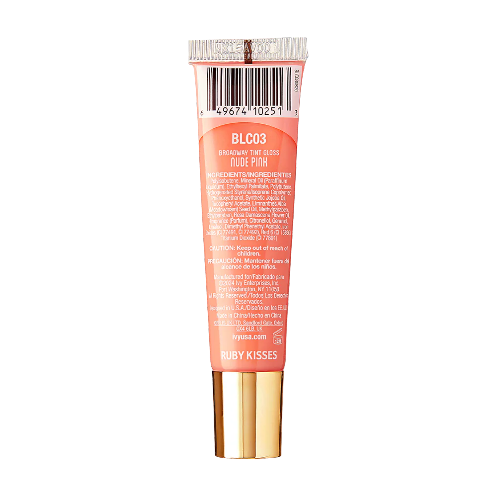 Ruby Kisses Broadway Lip Gloss Moisturizing, Soothing & Super Shiny Tinted Vita Lip - Image 53