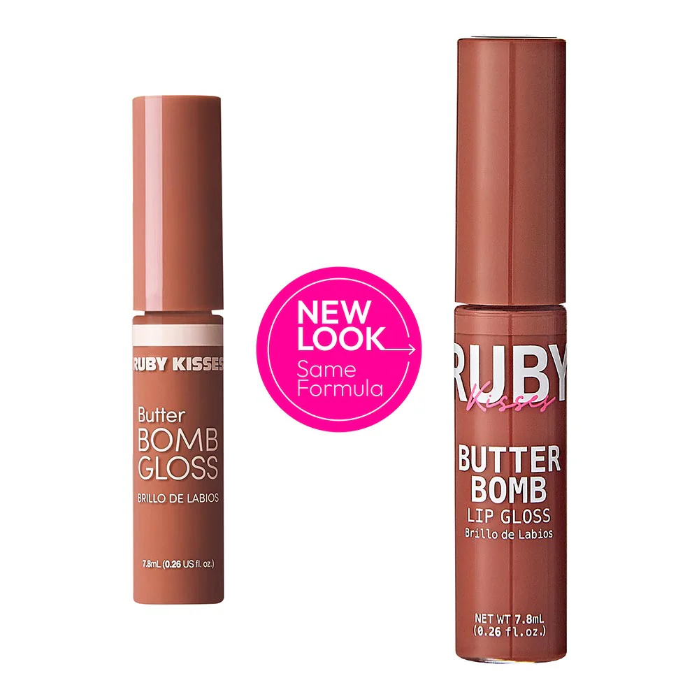 Ruby Kisses Butter Bomb Gloss – Non-Sticky, High-Shine Lip Gloss with Jojoba & Avocado Oil - Image 29