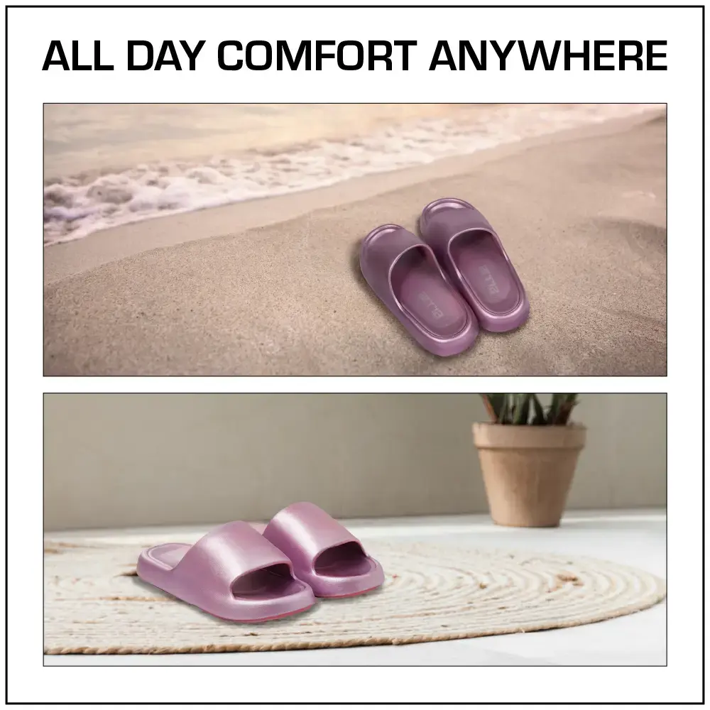Arria Chrome Cloud Slipper – Lightweight Cushioned Slides, Anti-Slip, Indoor & Outdoor - Image 21