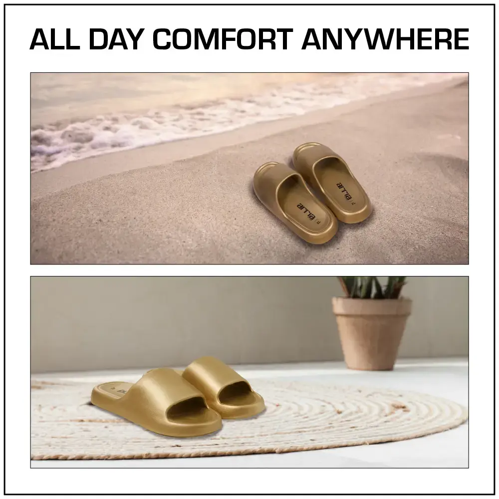 Arria Chrome Cloud Slipper – Lightweight Cushioned Slides, Anti-Slip, Indoor & Outdoor - Image 88