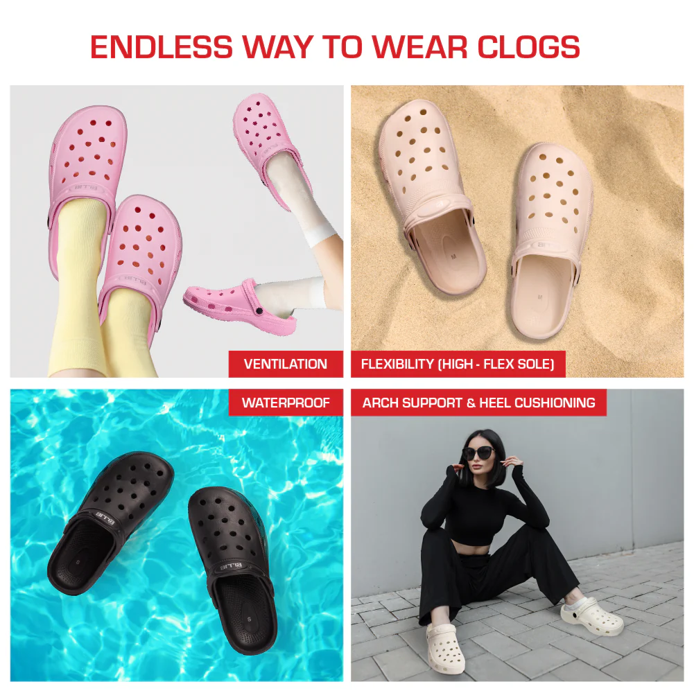 Arria Classic Waterproof Air Clogs for Men and Womena - Image 49