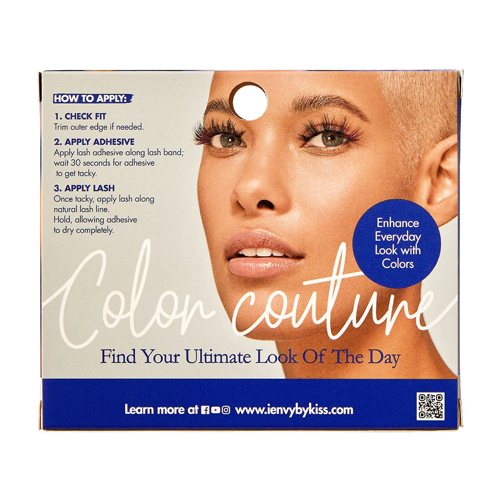 I-ENVY Color Couture Tint Faux Mink Strip Lashes