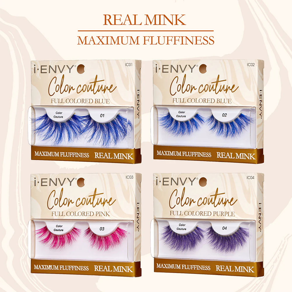 I-ENVY Color Couture Tint Faux Mink Strip Lashes - Image 21