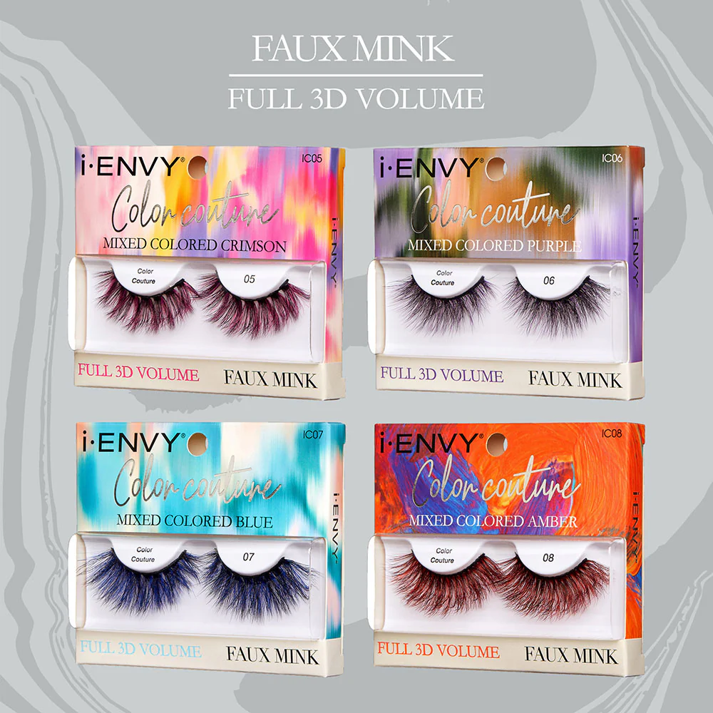 I-ENVY Color Couture Tint Faux Mink Strip Lashes - Image 30