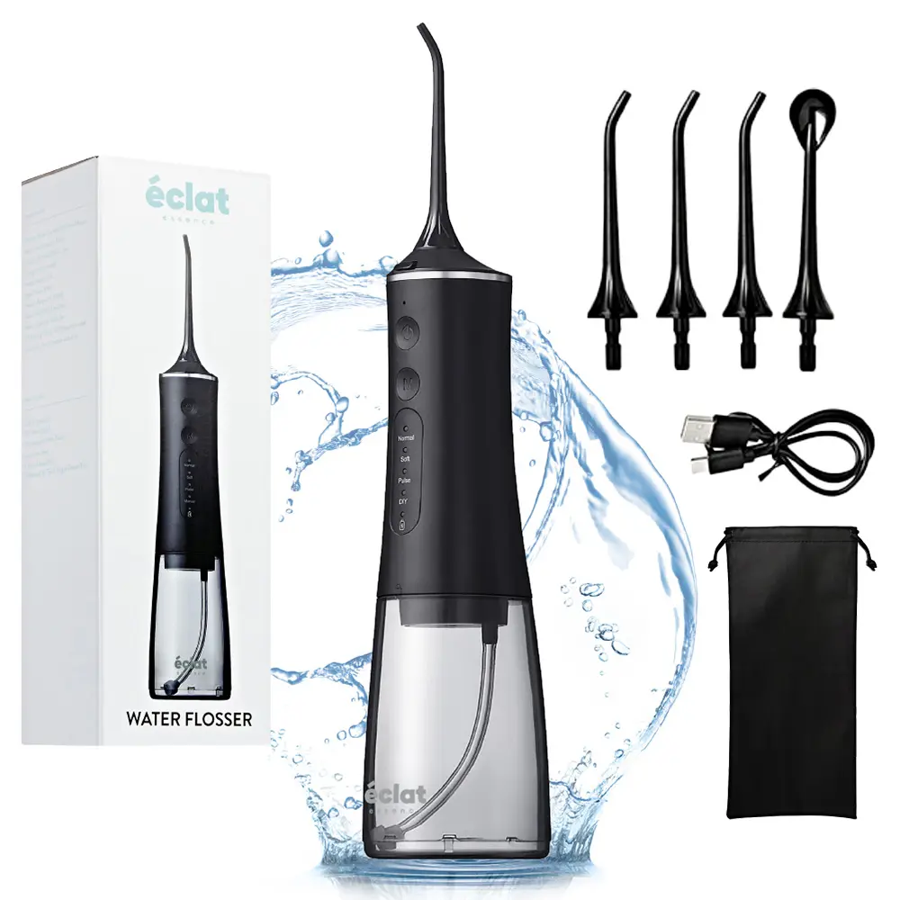 éclat Cordless Water Dental Flosser Teeth Pick – Portable Oral Irrigator for Teeth, Gums & Braces - Image 12