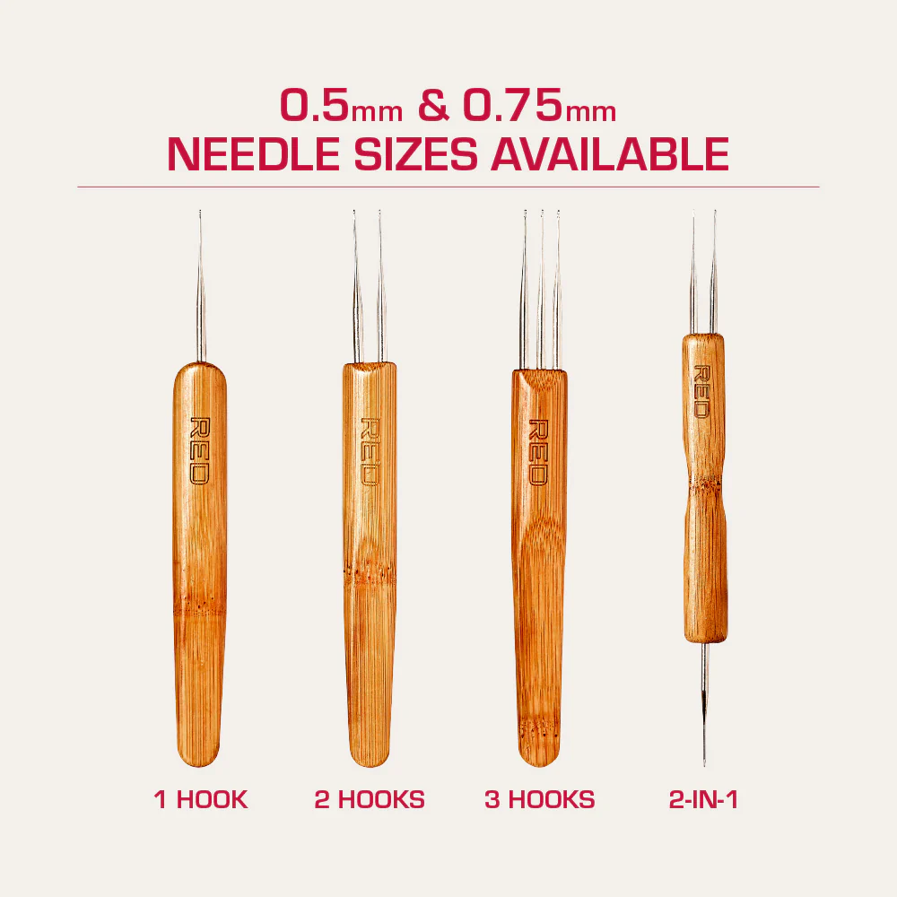 RED by KISS Dreadlock Crochet Hook 0.75mm - Image 15