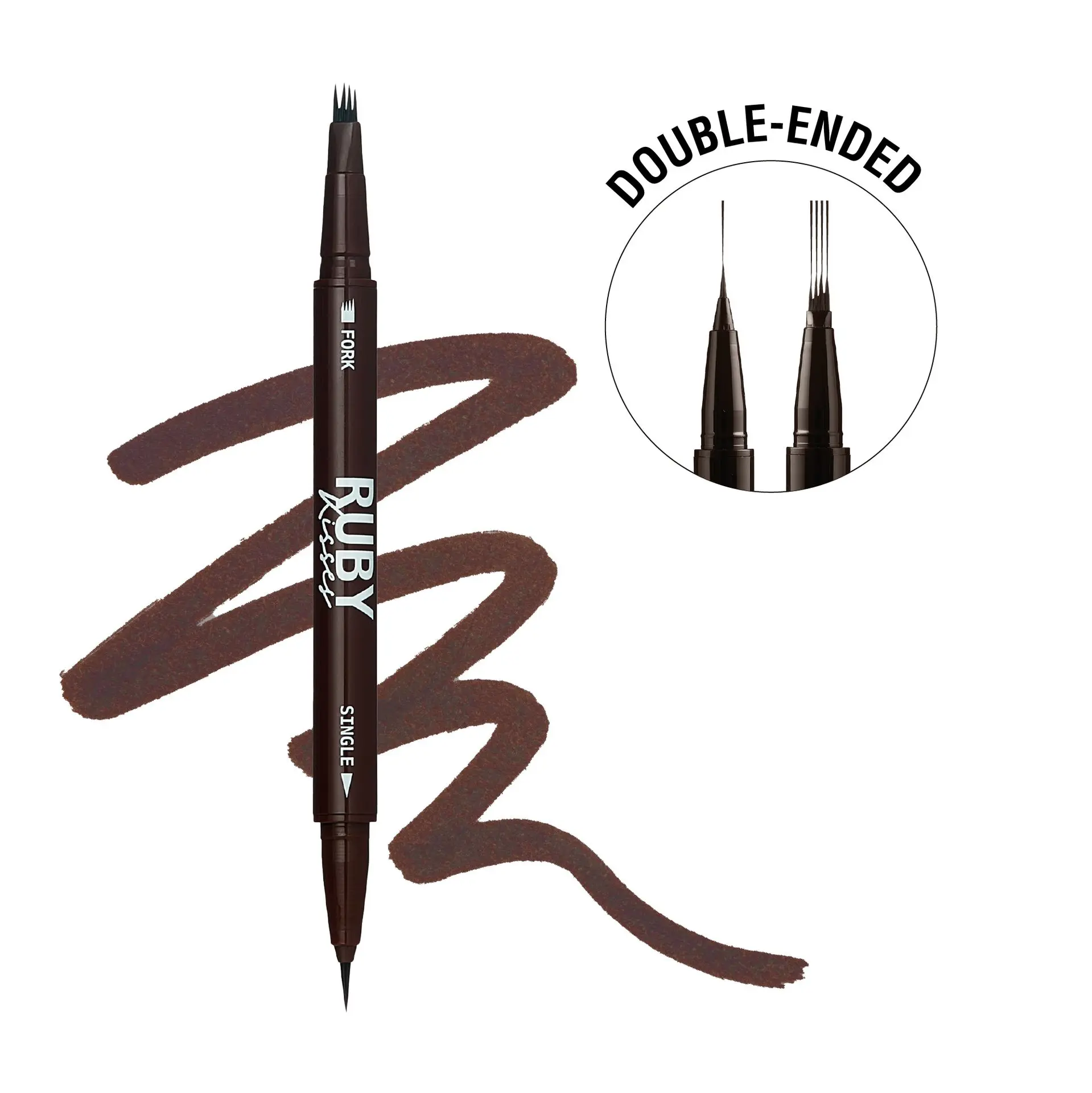 Ruby Kisses Duo Microblading Tattoo Waterproof Eyebrow Pencil - Image 14
