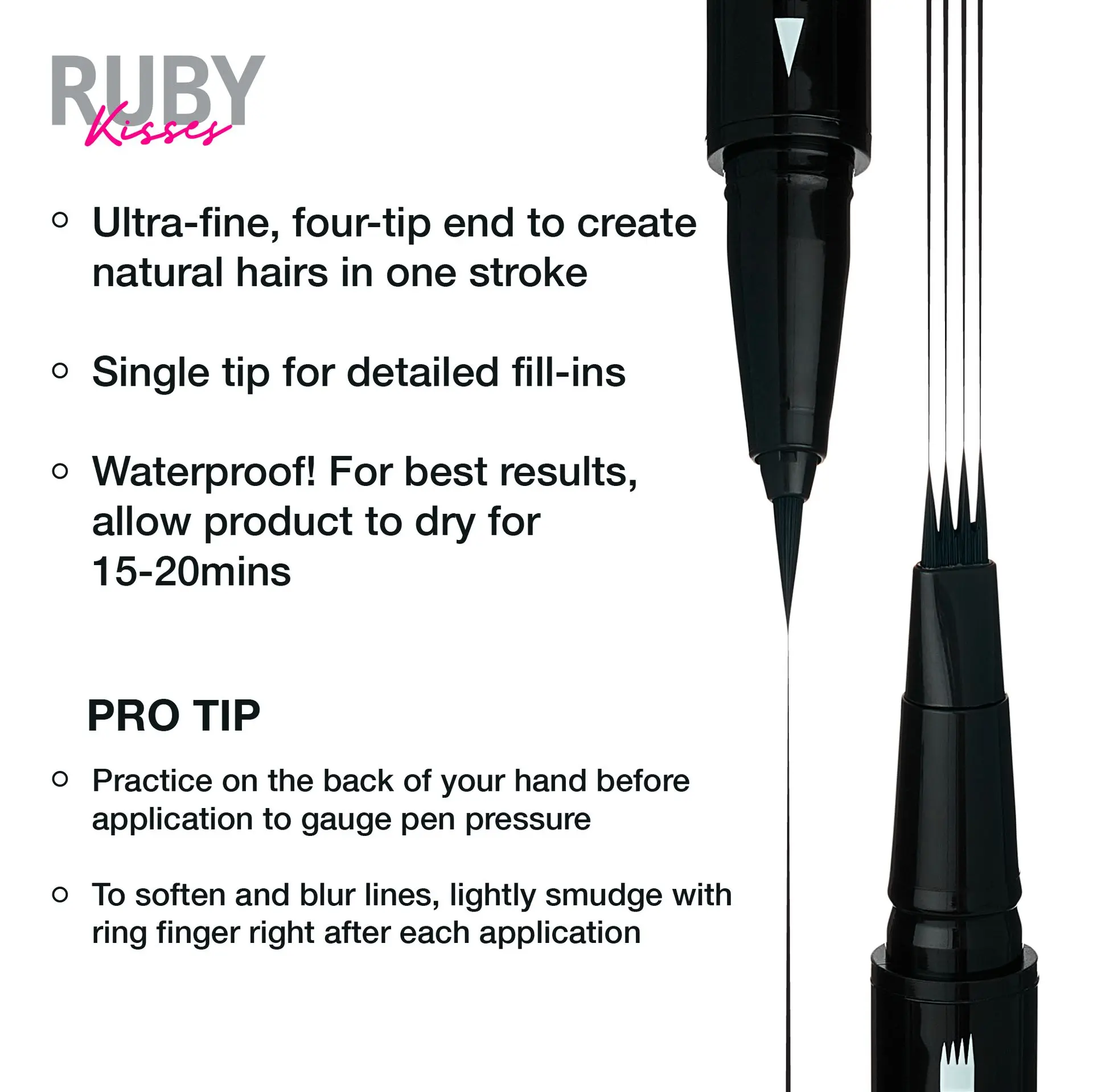 Ruby Kisses Duo Microblading Tattoo Waterproof Eyebrow Pencil - Image 33