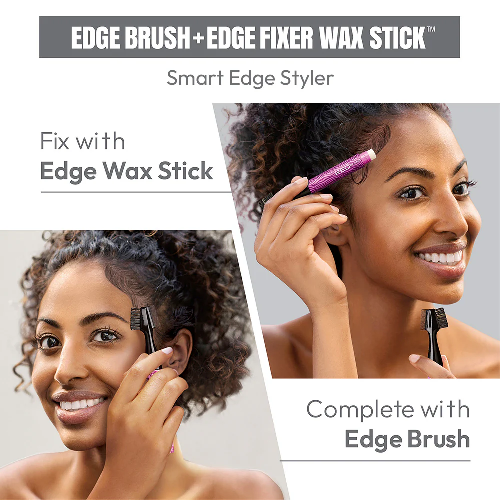 RED by KISS Edge Cara with Edge Fixer Wax 3-in-1 Smart Edge Styler - Image 9