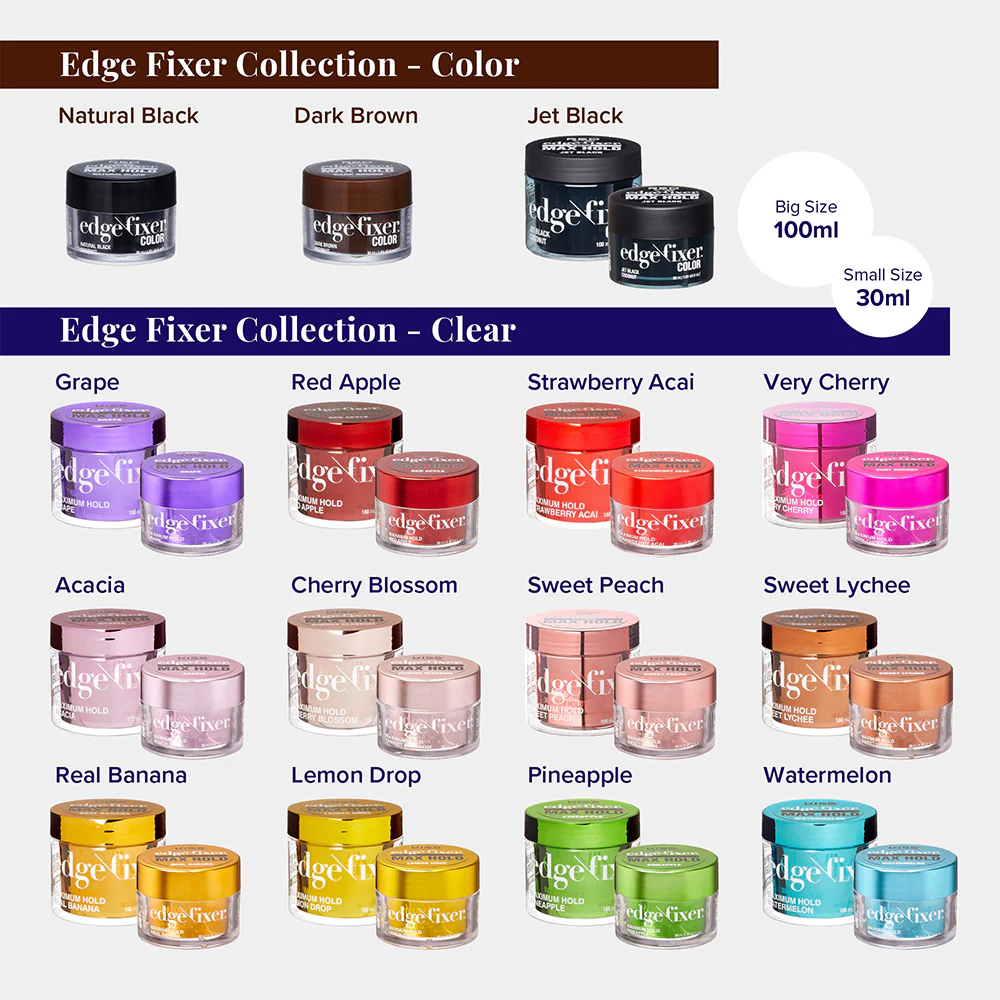 RED by KISS Edge Fixer 24 Hour Edge Control Max Hold Non-Flaxing Wax - Image 183