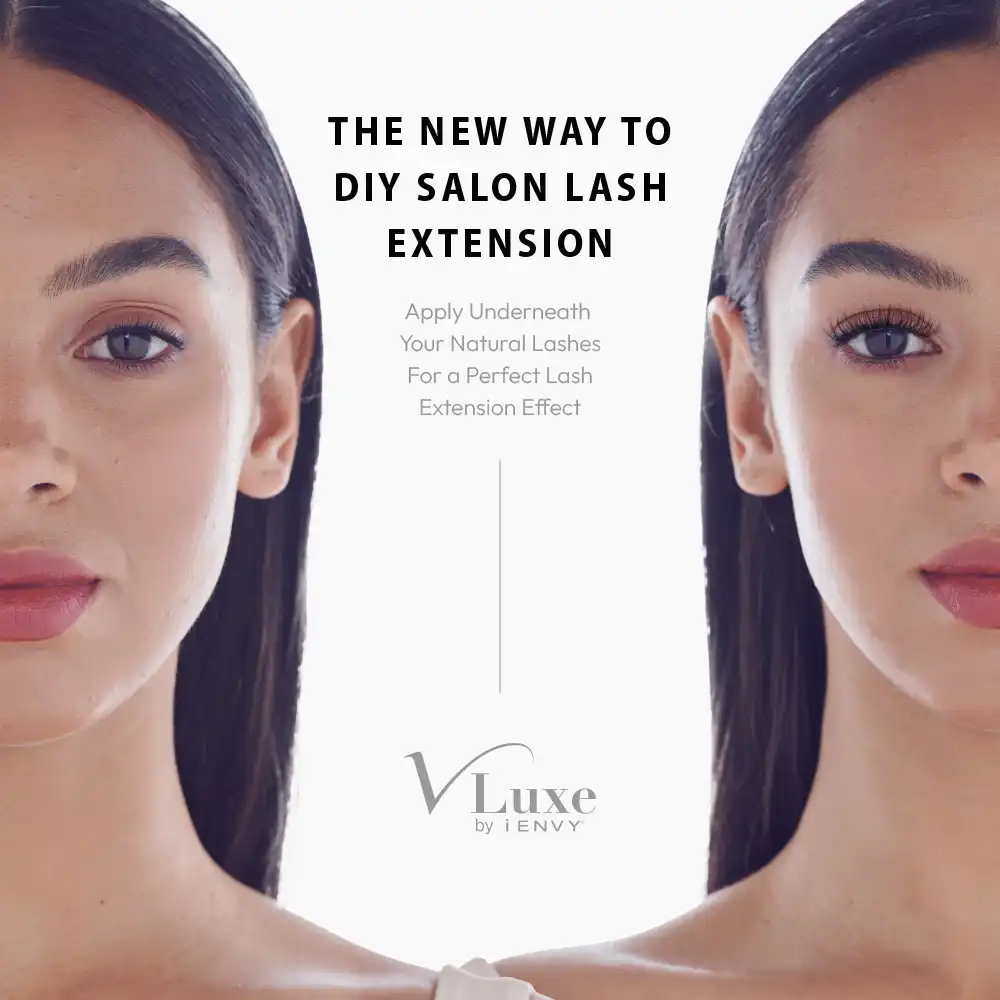 VLuxe By i•ENVY Extended Faux Mink Clear Band Cluster Lashes - Image 23