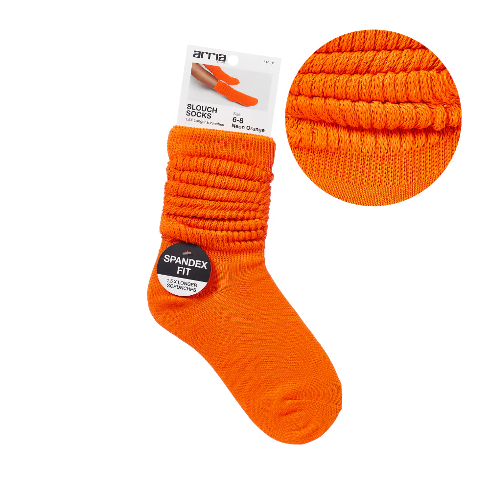 Arria Extra Long Soft Cotton Trendy Slouch Socks - Image 11