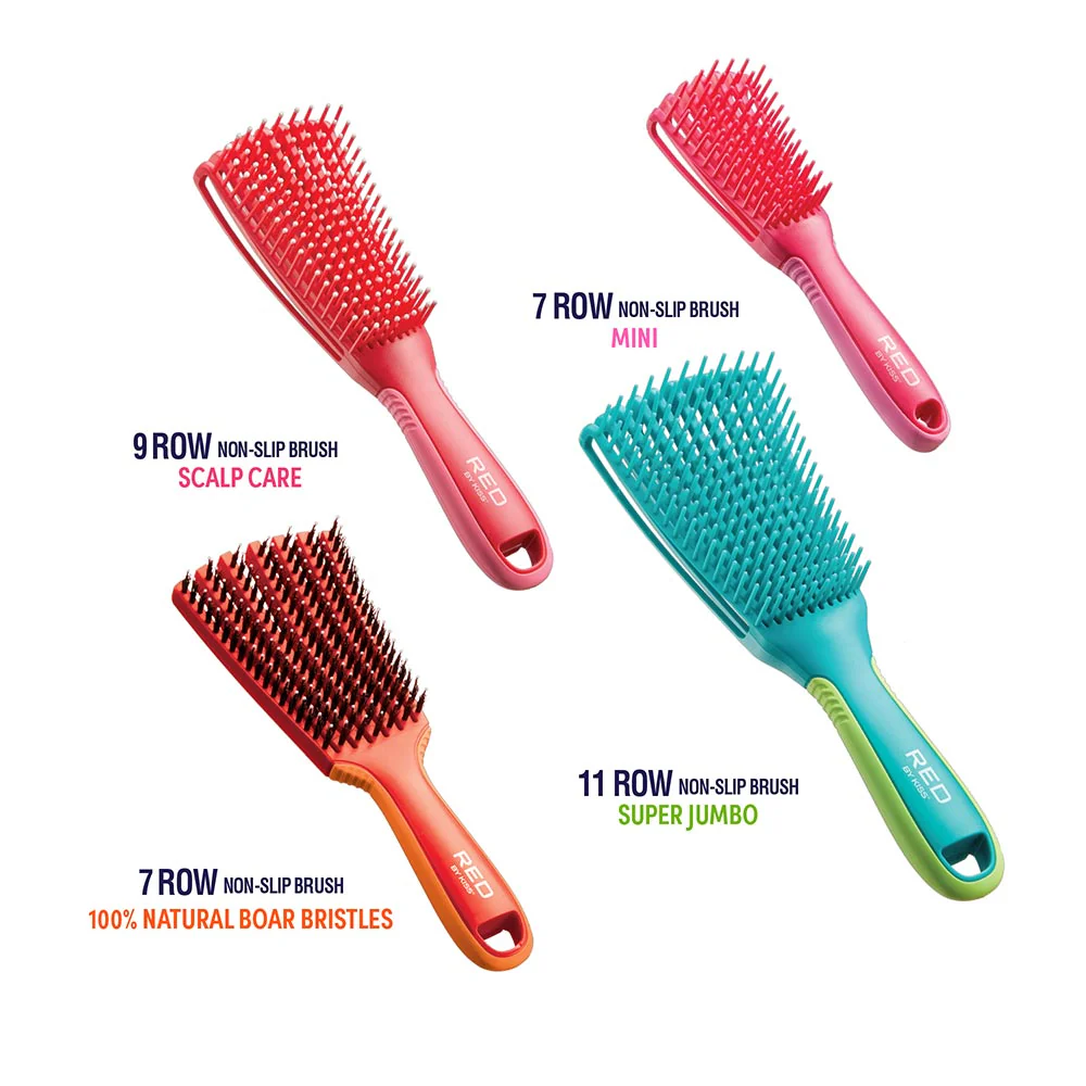 RED by KISS EZ Glide Detangling Brush - Image 5
