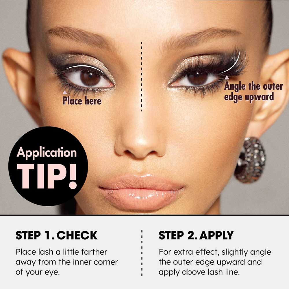 I-ENVY Feline Vibe Strip Lashes  Cat and Fox Eye Lifting Look - Image 16