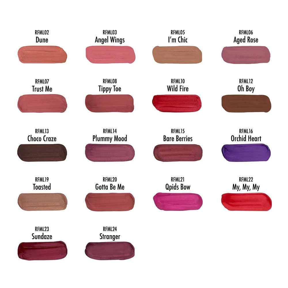 Ruby Kisses Forever Matte Liquid Lipstick - Image 106