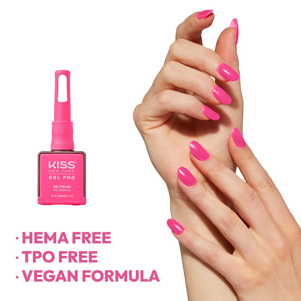 Kiss New York Gel Pro Nail Polish Summer Colors - He's Not Here - Image 5