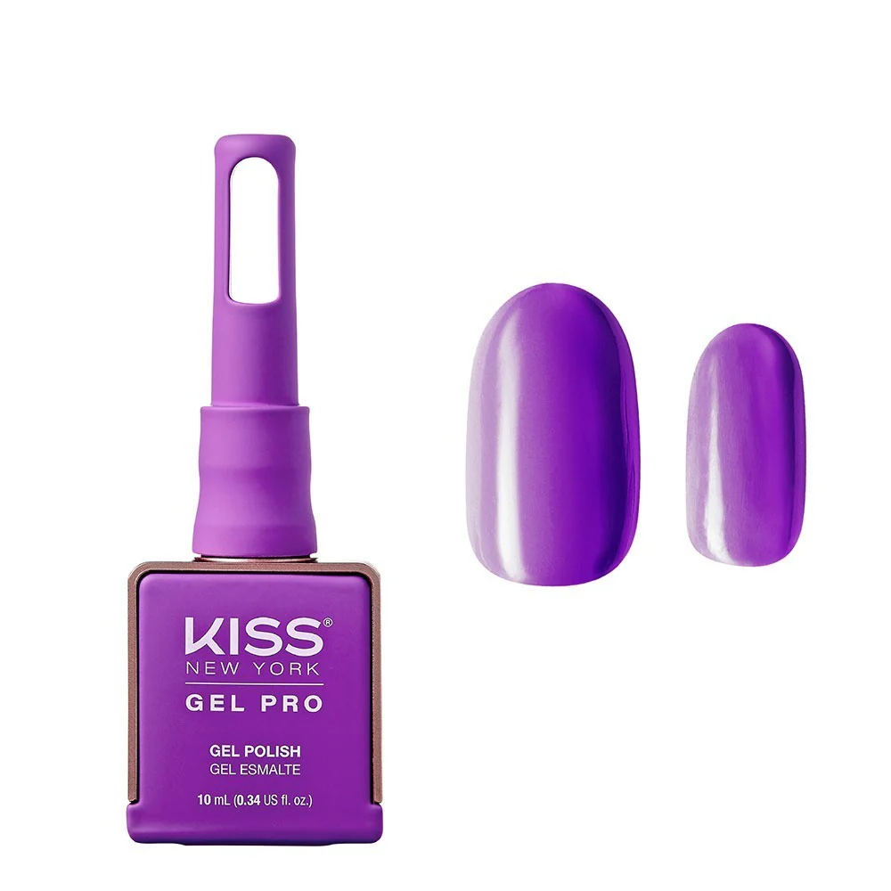 Kiss New York Gel Pro Nail Polish Summer Colors - Purple Rain