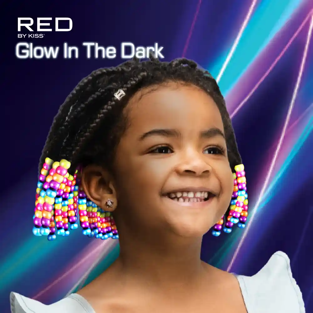 RED by KISS Glow In The Dark Hair Beads - Image 67