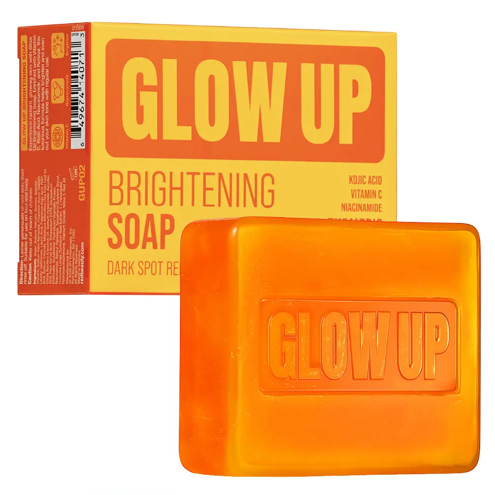 RED by KISS Glow Up Brightening Bar Soap Kojic Acid & Turmeric for Dark Spots - Image 10