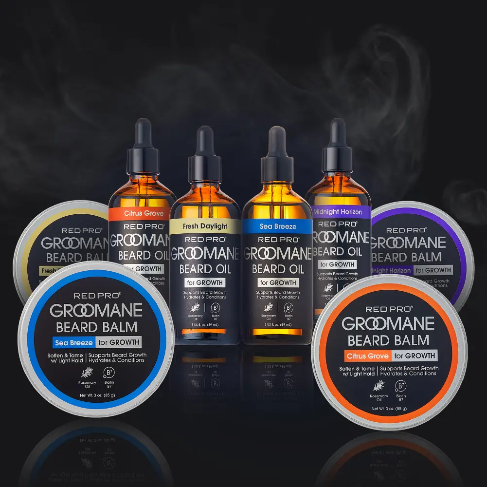 RED by KISS Groomane Beard Oil for Growth – Biotin & Argan Infused - Image 22
