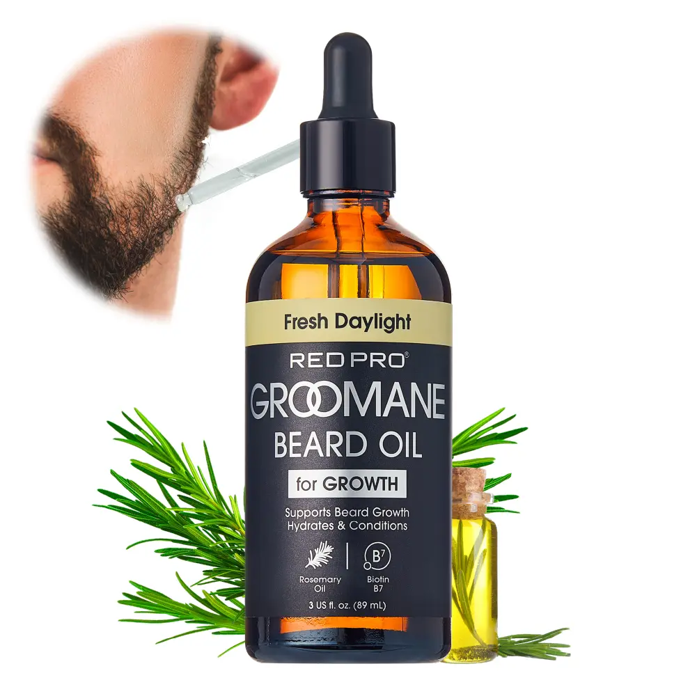 RED by KISS Groomane Beard Oil for Growth – Biotin & Argan Infused - Image 23