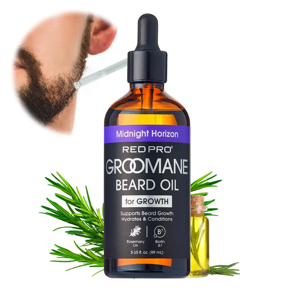 RED by KISS Groomane Beard Oil for Growth – Biotin & Argan Infused - Image 26