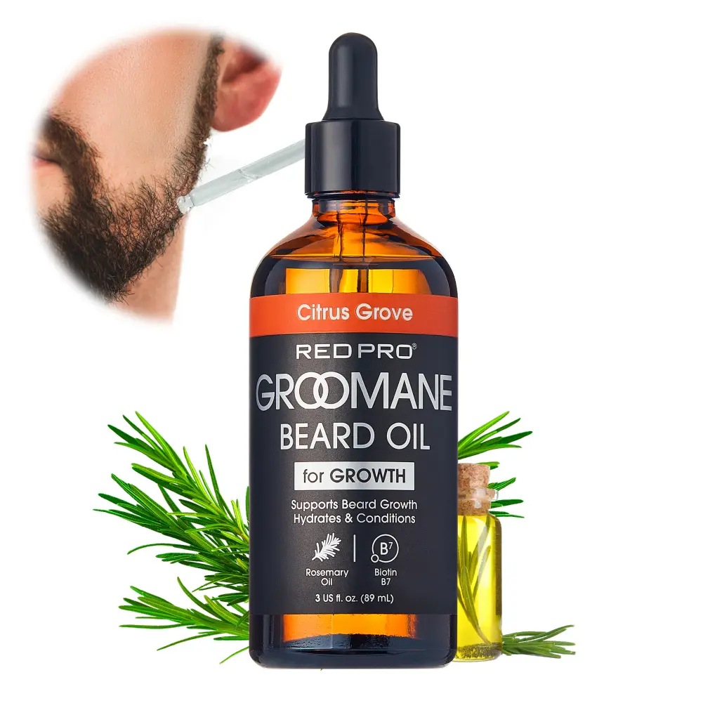 RED by KISS Groomane Beard Oil for Growth – Biotin & Argan Infused - Image 36