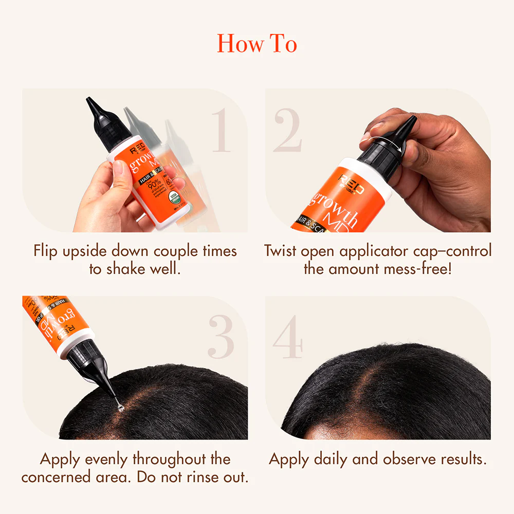 RED by KISS Growth MD Hair & Scalp Oil - Image 8