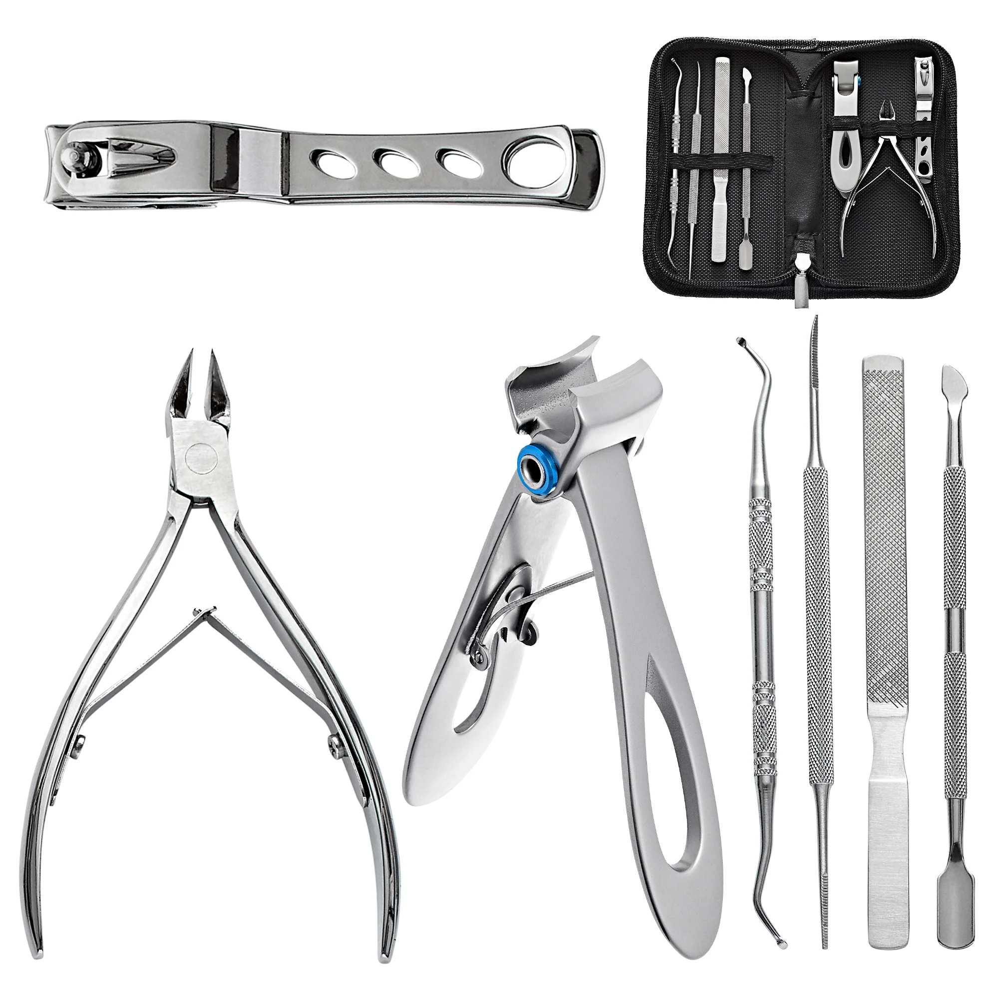 MAVIE Heavy Duty Ingrown Toenail Clippers for Seniors & Thick Nails