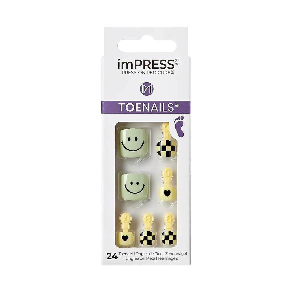 KISS imPRESS Toe Nails - Rain or Shine