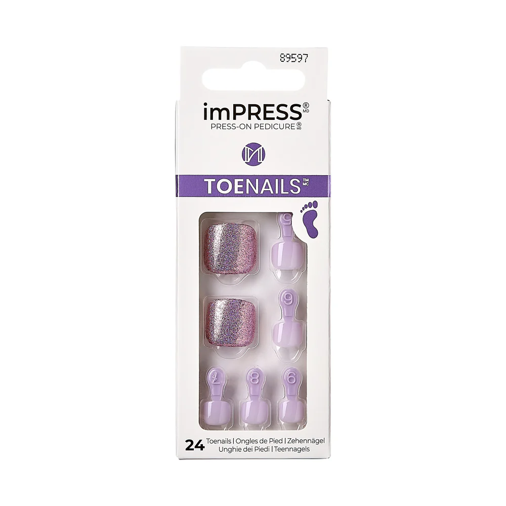 KISS imPRESS Toe Nails - Satisfied