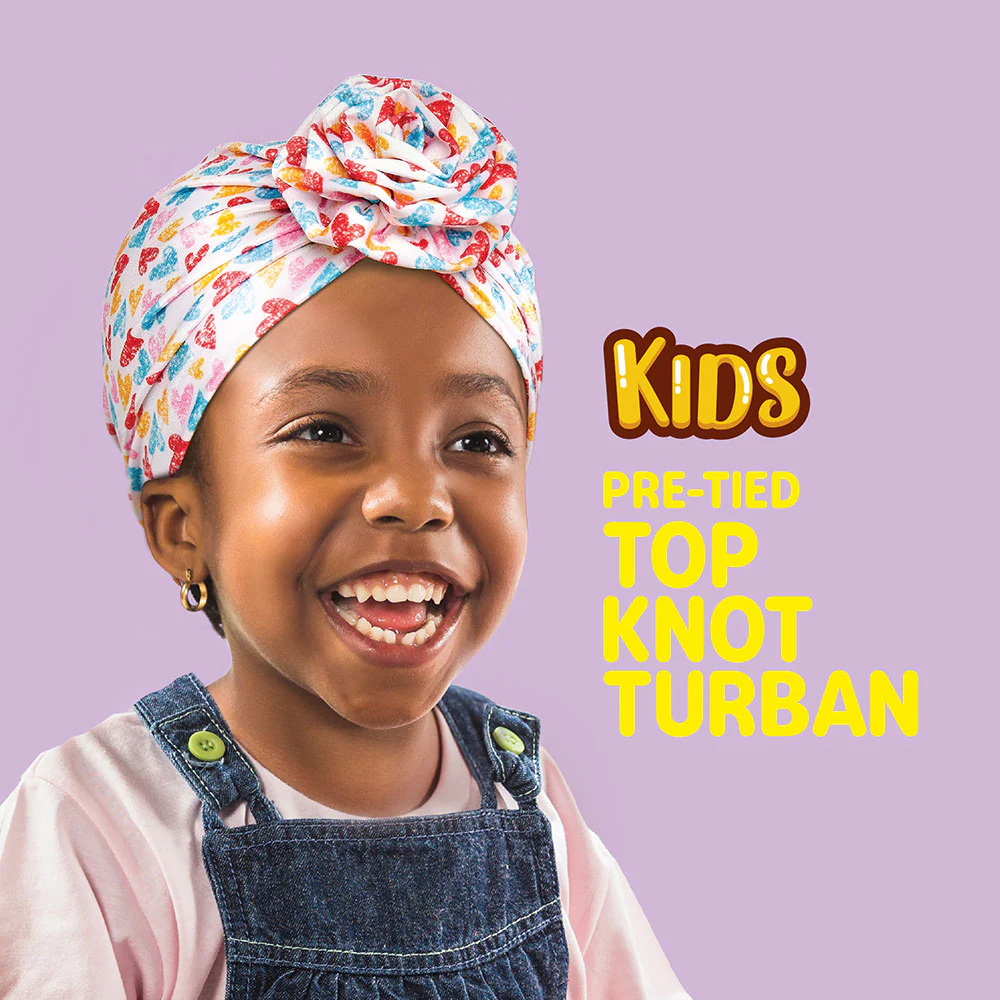 RED by KISS Kids Top Knot Turban - Image 6