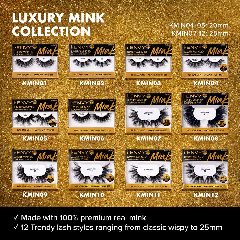 I-ENVY Luxury Mink Strip Lashes (20mm) - Image 52