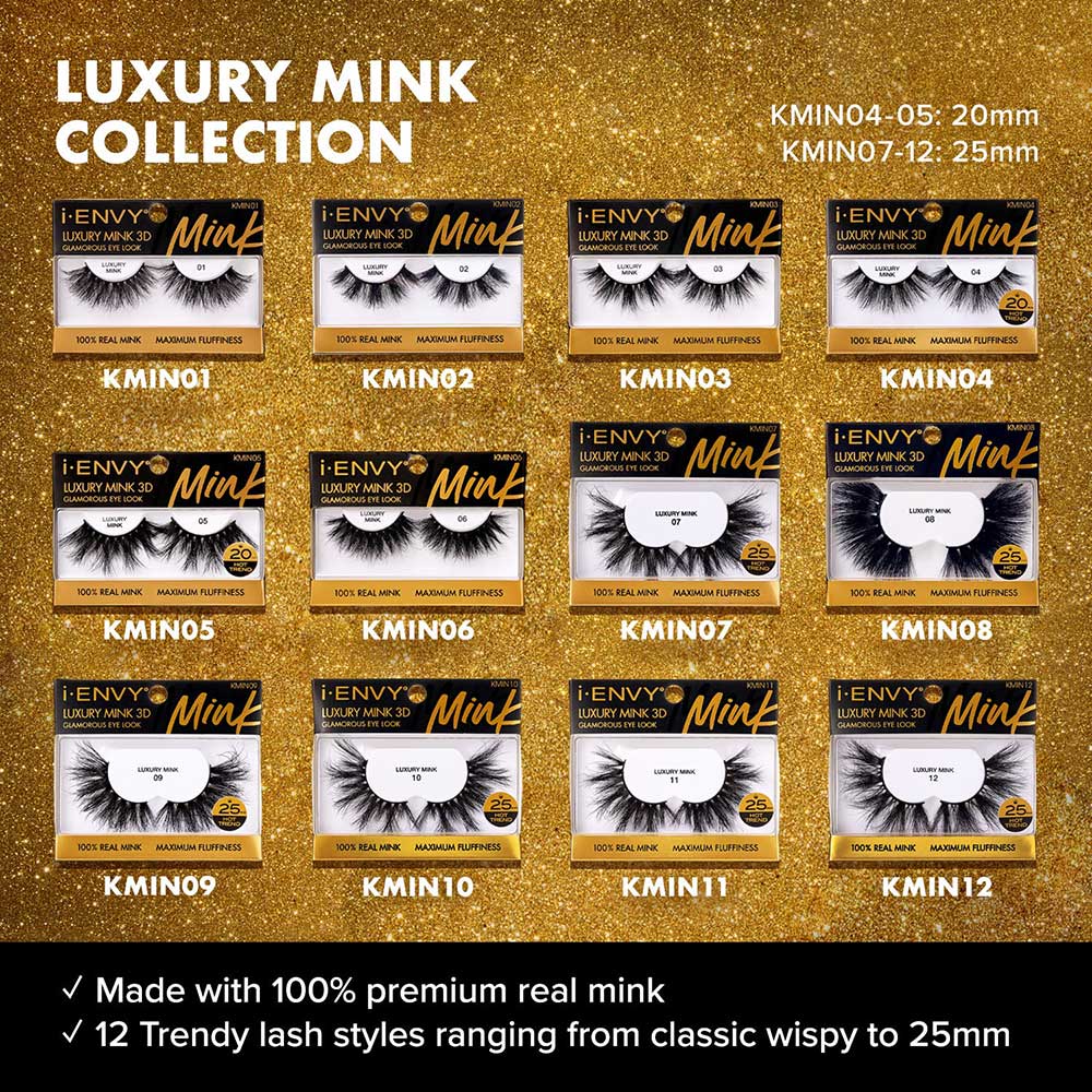 I-ENVY Luxury Mink Strip Lashes (25mm) - Image 47