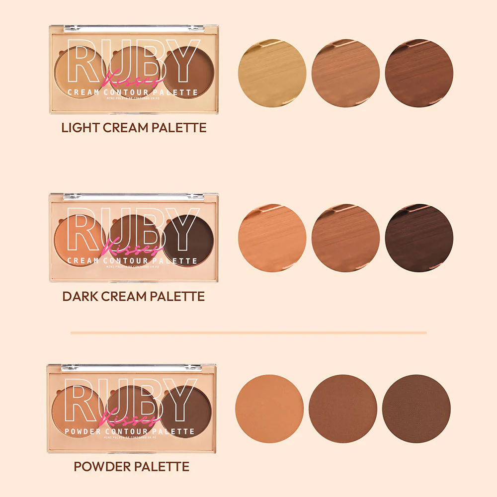 Ruby Kisses Mini Cream Contour Palette - Image 7